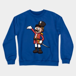 Classic Friendly Cartoon Nutcracker Crewneck Sweatshirt